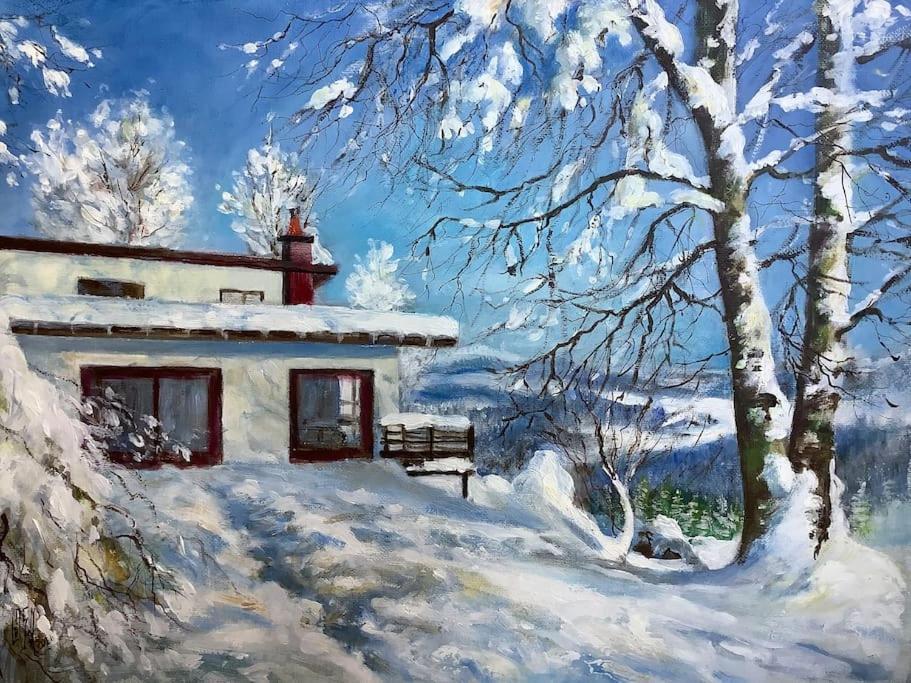Maison D'Altitude Avec Vue Panoramique A Gérardmer Εξωτερικό φωτογραφία